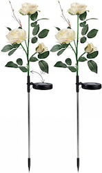 Set 2 Eingesteckte Solarlampen Blume Set 2 Eingesteckte Solarlampen Blume
