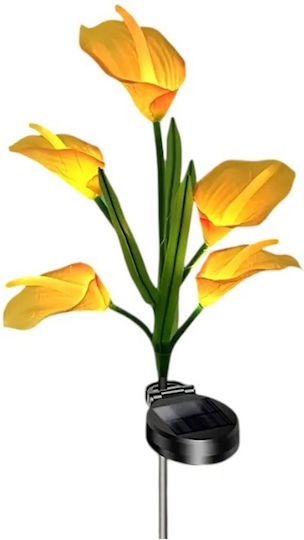Set of 2 Stake Solar Lights Flowers with Red Light IP65