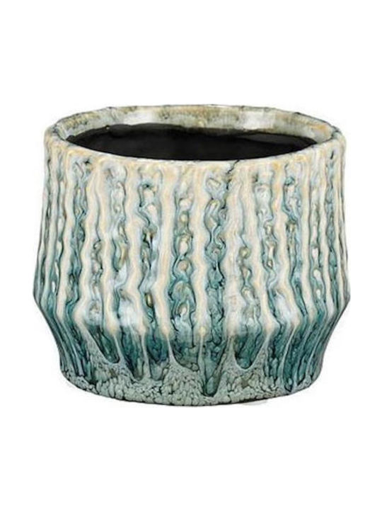 Mica Ghiveci Ceramică Albastru Mica Ghiveci Ceramică Albastru