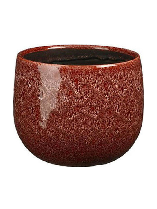 Mica Ghiveci Ceramică Roșu Mica Ghiveci Ceramică Roșu