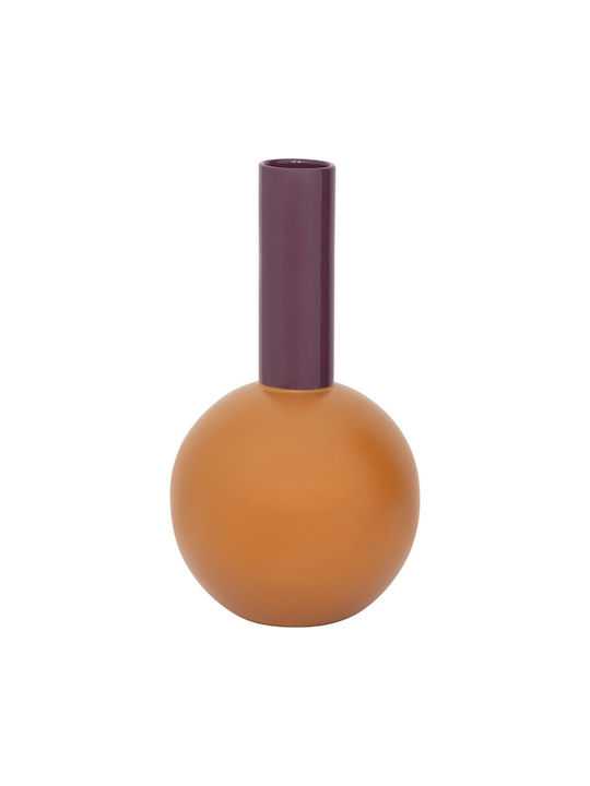 Urban Nature Culture Amsterdam Decorative Vase Orange 18.5x34.5cm