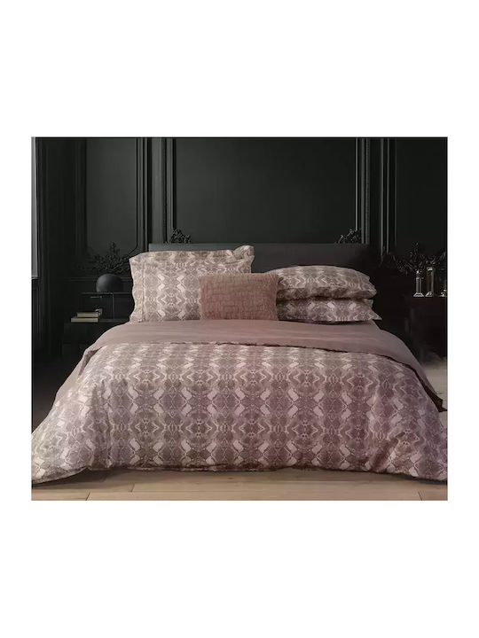 Nef-Nef Homeware Viper Σετ Σεντόνια Υπέρδιπλα 240x270εκ. Beige (4τμχ)