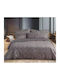 Nef-Nef Homeware Zesten Σετ Σεντόνια Υπέρδιπλα 240x270εκ. Grey (4τμχ)
