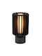 Lucide Lightning Lambres Decorative Lamp with Socket for Bulb E27 Black