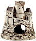 Aquanova Керамична Аквариумна Декорация Castle On Rock 9.5x9x6cm N-30008
