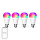 Meross Smart Bulbs LED 9W RGBW 810lm 4pcs