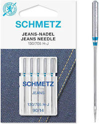 Set 5 Jeans Needles Schmetz Needle Size 90 System 130/705 H