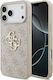 Guess Umschlag Rückseite Metallisch Rosa (iPhon...