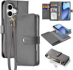 Dux Ducis Lawa Series Wallet Plastic Gray (iPho...