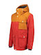 Colour Wear I-000050-27 Ανδρικό Μπουφάν για Σκι & Snowboard Κόκκινο