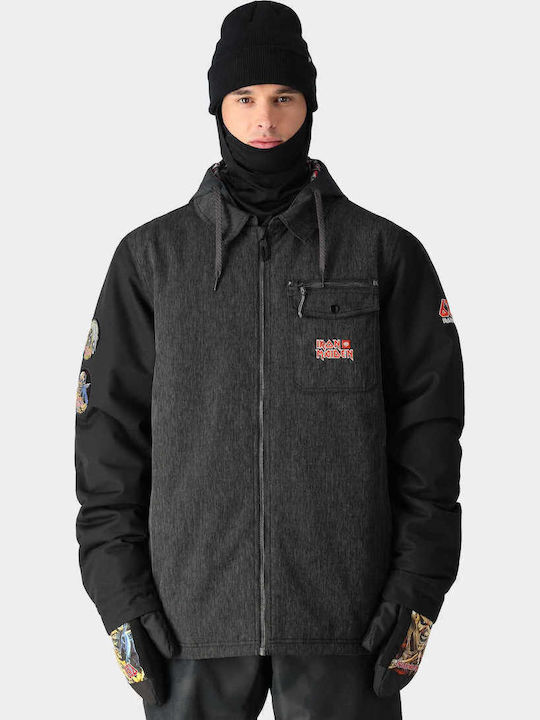 686 I-007440-99 Ανδρικό Μπουφάν για Σκι & Snowboard Μαύρο