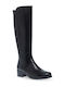 Leather Women's Boots Black