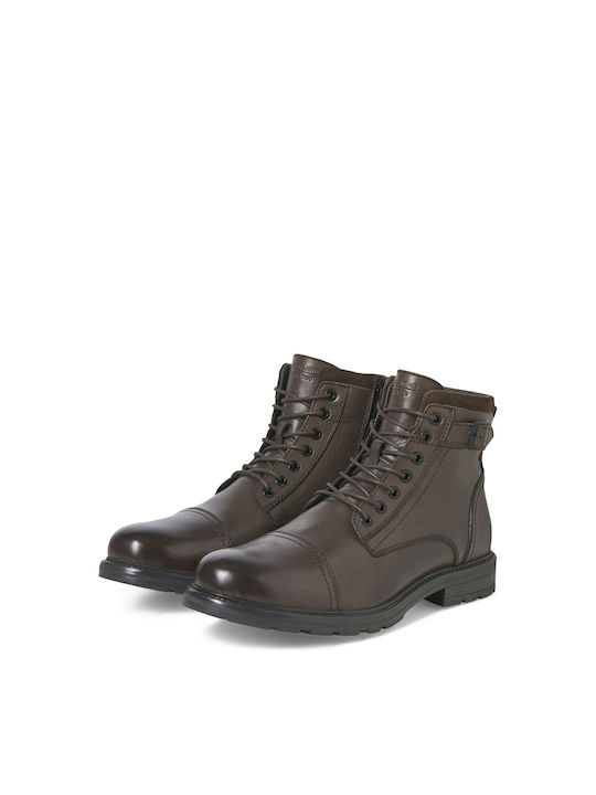 Jack & Jones Leder Braun Herrenstiefel