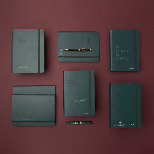 Type Center Notebook A5 Blue