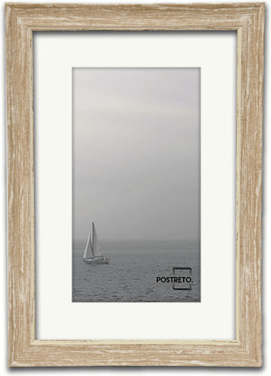 Tamigi Braune 20x30 Bilderrahmen Passpartout