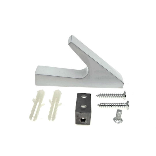 Hook Hanger Wall Panel White 1 Piece Grp-48959-wh