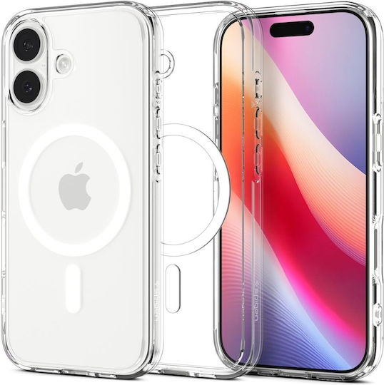 Spigen Ultra Hybrid Magsafe Umschlag Rückseite Kunststoff 2mm Transparent (iPhone 17)