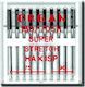 Set 10 Ace Organ Super Stretch Finența Acului Între 75-90 Sistem 130/705h