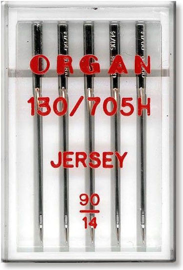 5 Орган Jersey Игли За Шевни Машини Размер На Иглата 90 Система 130/705 H