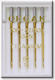 5 Organ Top Stitch Titanium Needles Quilting Patchworking Embroidery Needle Fineness 80