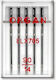 5 Organ Elx705 Chromium Overlock Serger Needles Needle Size 90