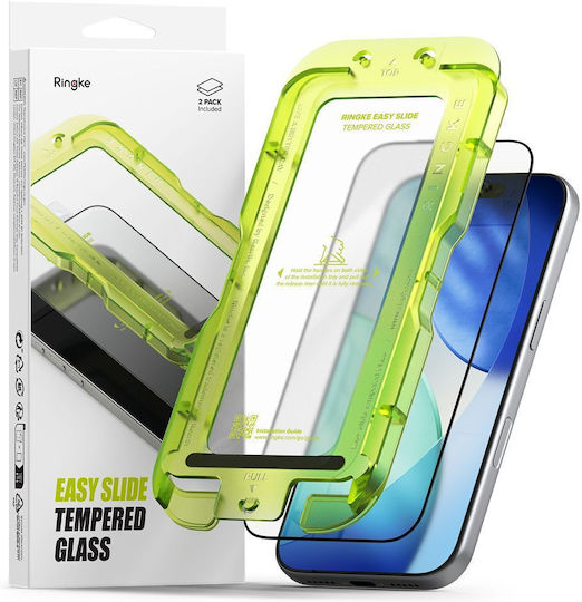 Ringke Easy Slide 2-pack Iphone 17 Pro Max Black