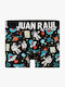 Men's Boxer Blue with Patterns