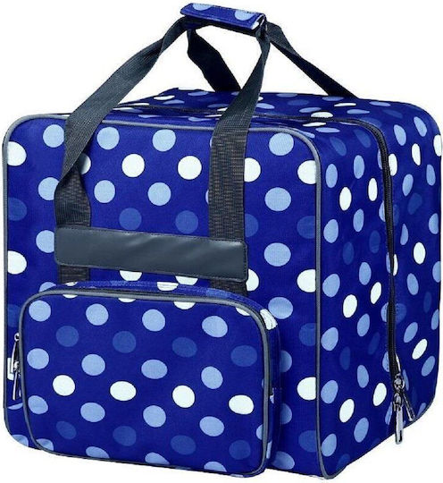 Storage Carrying Bag Overlock Machines 34x35x31cm Babysnap Multicolor Blue