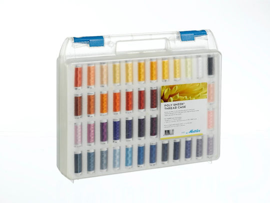 Poly Sheen Embroidery Thread Kit 96 Pieces Mettler