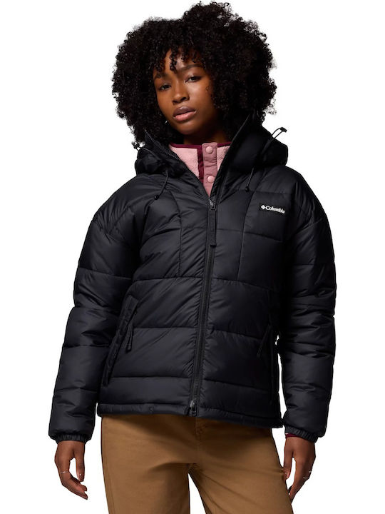 Columbia Pike Lake Iii Women's Puffer Jacket for Spring or Autumn with Hood  Black 2133563-010