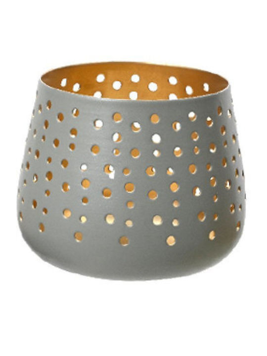 Kaemingk Candles Candle Holder Metal in Gray Co...