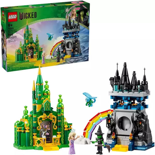 LEGO Wicked Emerald City и Kiamo Ko Castle за 9+ Години 860 Бройки