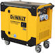 DEWALT Αθόρυβη Γεννήτρια Βενζίνης με Χειροκίνητη - Αυτόματη Μίζα
