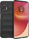 Back Cover Silicon Negru (Motorola Edge 50 Fusion)
