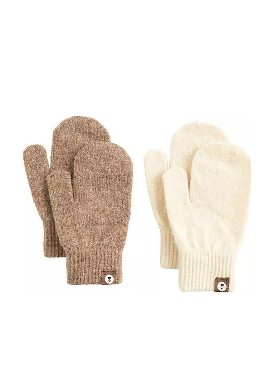 Set Kids Gloves Beige