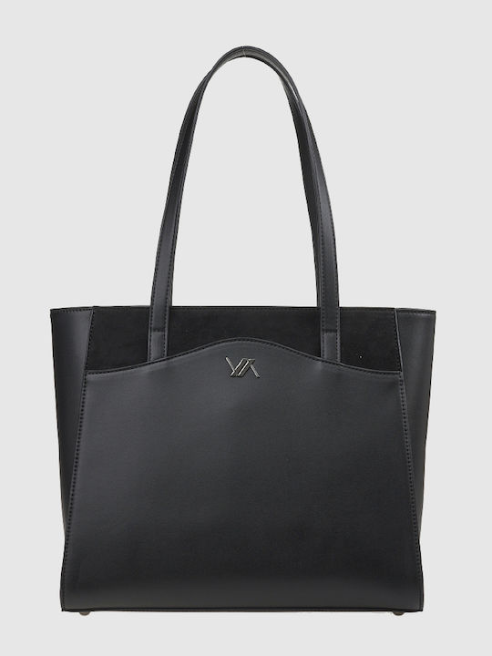 Verde Damentasche Schultertasche Schwarz