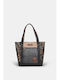 Women's Shopper Bag Grey / Multicolour