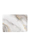 Ankor Plastic Rectangular Serving Tray in White Color 44x31x2.3cm 848546 1pcs