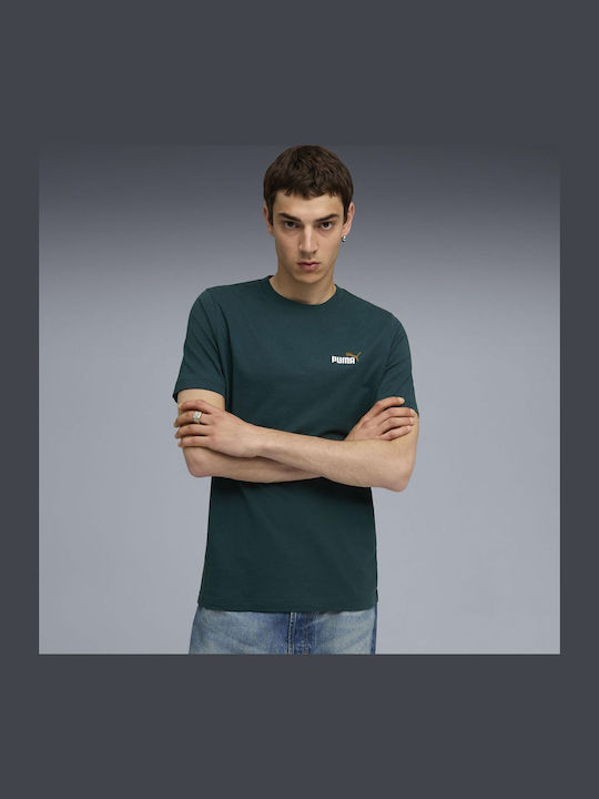 PUMA Ess 2 T-shirt Πράσινο