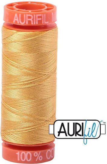 Aurifil Κλωστές Ράψιμο 50wt 200m 100% Μακράς Ύλης Μάκο Αιγυπτιακή Βαμβάκη