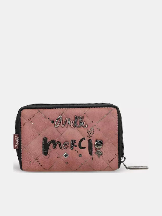Large Women's Wallet Classic with RFID Pink