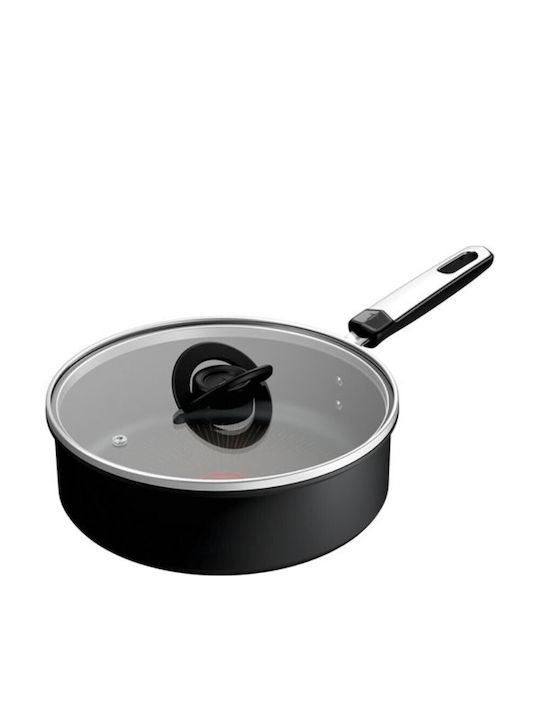 Tefal Excellence Pan Made of Aluminum with Lid with Non-Stick Coating 24cm