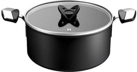 Tefal Excellence Σωτέζα από Αλουμίνιο με Καπάκι με Αντικολλητική Επίστρωση 24cm