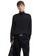 Langarm Pullover Schwarz