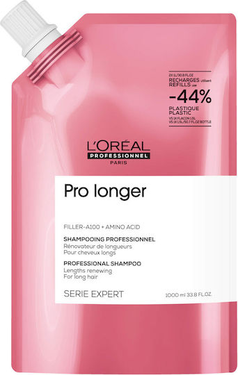 L'Oréal Professionnel Pro Longe Refill Σαμπουάν Αναδόμησης/Θρέψης & Διατήρησης Χρώματος για Λεπτά Μαλλιά 1000ml