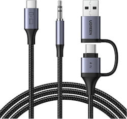 Ugreen USB-C male σε USB-A / USB-C female