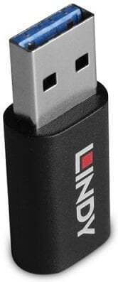 Lindy Μετατροπέας USB-A male σε USB-C female 1τμχ 71264