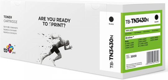 TB Print Compatible Toner for Laser Printer Brother TB-TN3430N Black