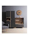Colette Zwei Türen Schrank Gray 96x57x190cm