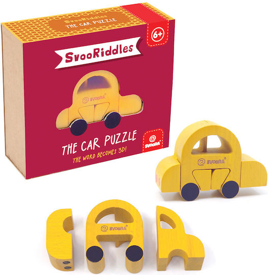 Ξύλινο Παιδικό Puzzle για 6+ Ετών Svoora